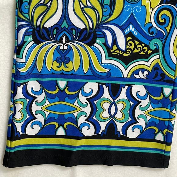 Melissa Paige XS Palazzo Pants Psychedelic Retro 70s Disco Funky Print USA - Picture 10 of 13